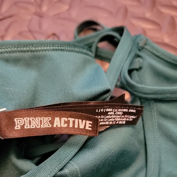 PINK Sexy Cropped Tank Top - Picture 2 of 4